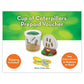 Insect Lore Butterfly Garden with All-Inclusive Voucher to Redeem Caterpillars, Ultra-Clear Dome Habitat - Butterfly Raising Kit, Raise 5 Painted Lady