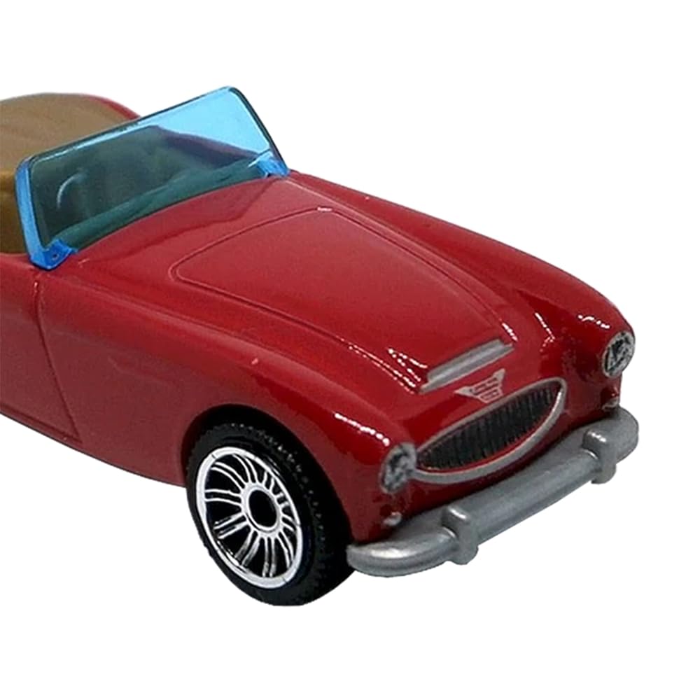 Matchbox Collectible Die-Cast Red Sports Car - Road Trip Series - Inspired by '63 Austin Healey Roadster - FHX27-21/35