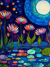 Cross & Glory | Jigsaw Puzzles for Adults | Waterlilies by Moonlight