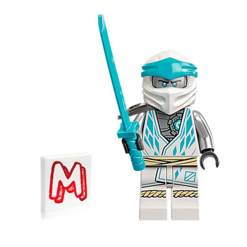 LEGO NINJAGO Core Minifigure - Zane (with Katana Shamshir Sword) 71786 71765