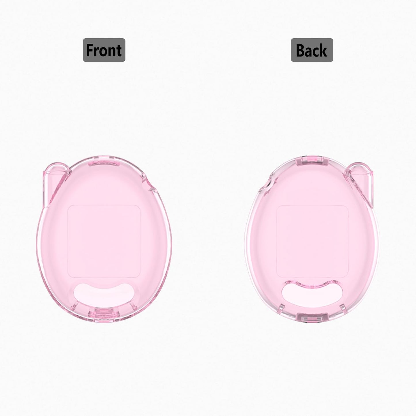 Geiomoo PC Cover for Tamagotchi Connection Case Virtual Reality Pet, Flexible Scratch Resistant Protective (Pink)