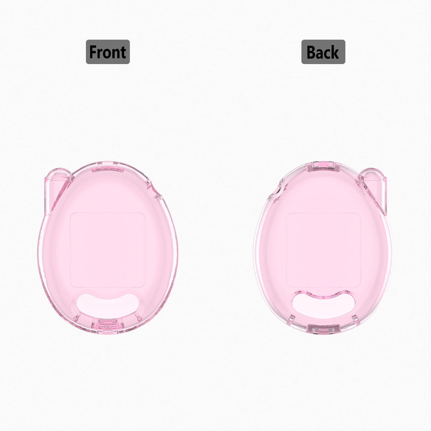 Geiomoo PC Cover for Tamagotchi Connection Case Virtual Reality Pet, Flexible Scratch Resistant Protective (Pink)