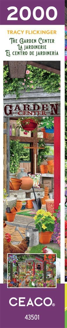 Ceaco - The Garden Center - 2000 Piece Jigsaw Puzzle for Adults