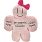 GUUZOGG 9.8 Inch Pr3typriincess Plush Toy, c00lkidd Skin Plushies, Stuffed Figure Pillow for Home Decor, Collectible Gift for Video Game Fans Kids