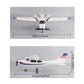 Park10 Toys P707 RC Airplane for Adults 3CH 3D6G Fixed Wing RTF Remote Control Plane with 2 Batteries 720 Motor Outdoor RC Plane for Beginners (Light