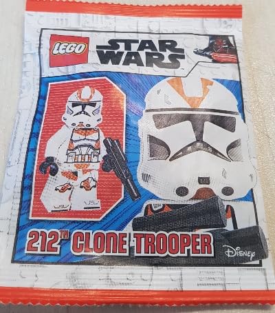 LEGO Star Wars: 212th Clone Trooper Minifigure with Blaster