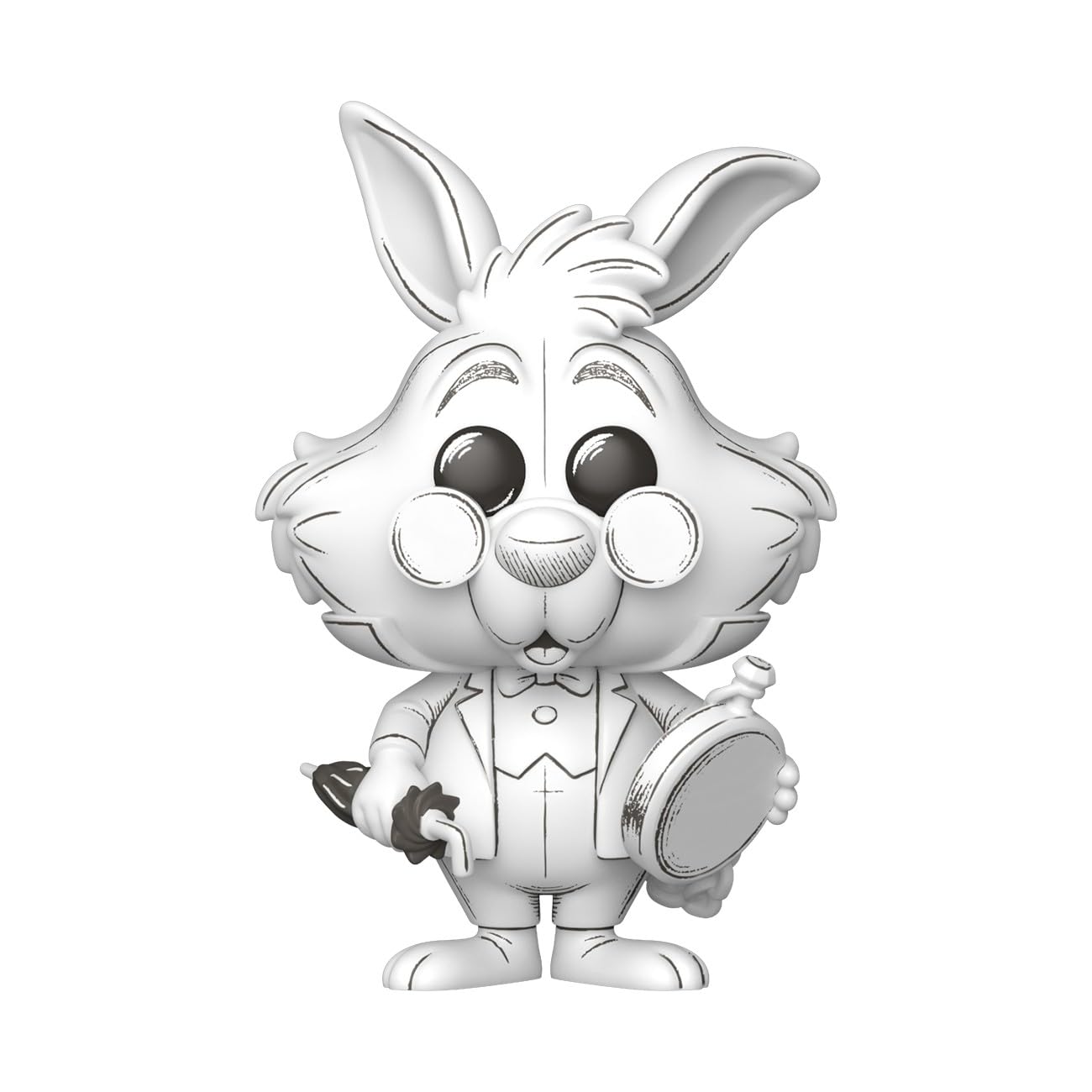 Funko Pop! Disney: Sketched - White Rabbit - Collectable Vinyl Figure - Gift Idea - Official Merchandise - Toys for Kids & Adults - Disney Fans
