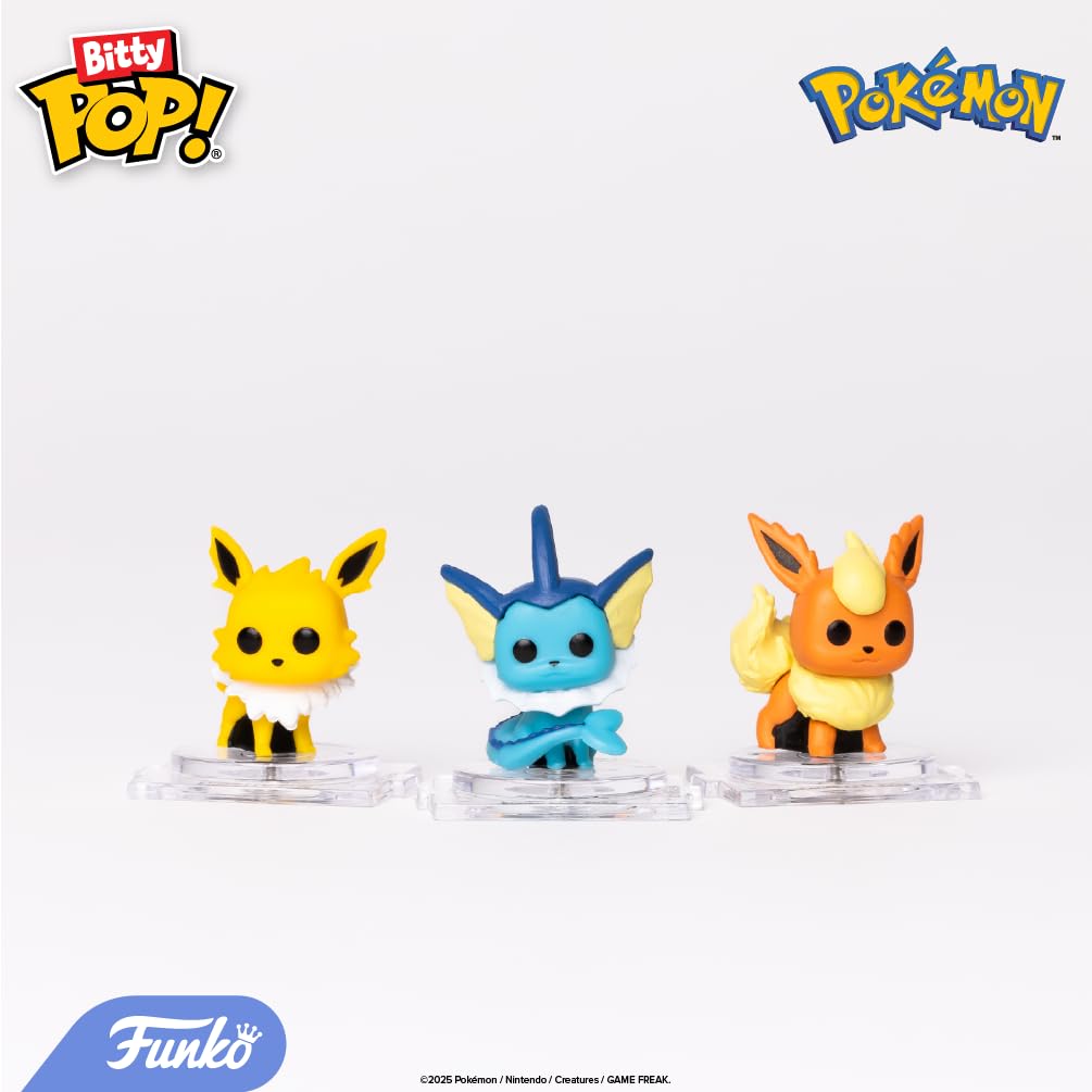 Funko Bitty POP! 4 Pack: Pokemon - Charmander, Jolteon, Lapras, Rattata