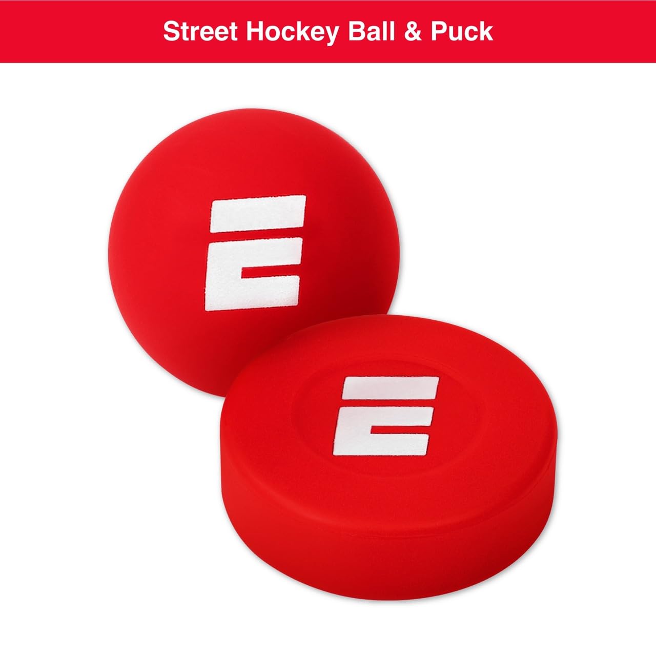 ESPN Street Hockey Training Set for Kids with Hockey Net, Stick, Ball/Puck
