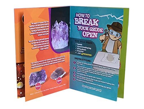 Large Size Break Open Geodes Kit 12 Whole Geodes By Ancient Treasure Adventures