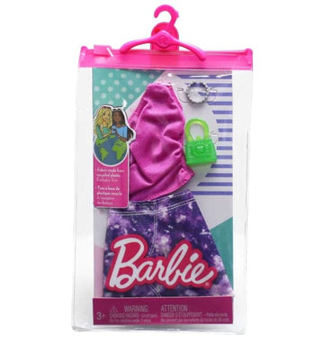 Mattel - Barbie Fashion Clothing Full Look and Accessories Mod Sdos (HJT19)