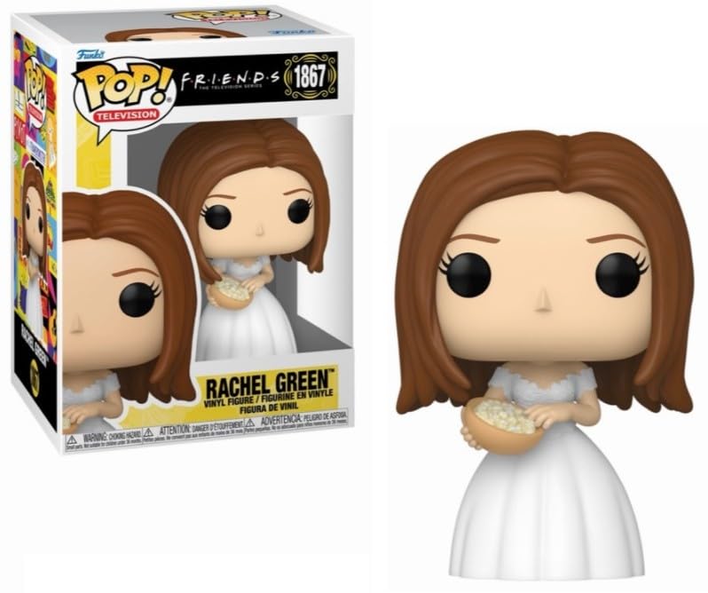 Funko Pop! Friends Wedding Dress Complete Set, Rachel Green Phoebe Buffay Monica Geller, Vinyl Figures #1867-1869, Set of 3