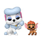 Funko Pop! & Buddy: Oliver and Company - Georgette with Tito - Collectable Vinyl Figure - Gift Idea - Official Merchandise - Toys for Kids & Adults