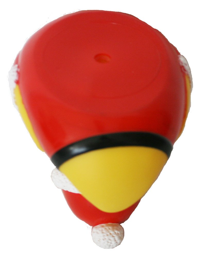 Santa Rubber Duck Bigger 5", Waddlers Brand, Rubber Ducky Christmas Stocking Stuffer, for All Ages