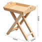EatingBiting 1:12 Dollhouse Miniature Furniture Wood Cabinet Tray Bracket Support Side TableDressing Stool Coffee Table Side Table Low Stool Doll