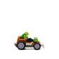 Teenage Mutant Ninja Turtles Toy, Donatello Shell Smashers, Light-Up Rev-Up Crash Vehicle with Smash & Reveal Action, Classic Edition, for Kids Ages