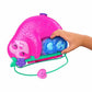 Polly Pocket Playset and Travel Toy with 2 Micro Dolls and 12 Accessories, Animal Toy, Sloth 2-in-1 Purse Compact