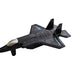 Toy Essentials 12 Piece Large Black Pull-Back and Release Action Fighter Jet Set, 3.5 Inches