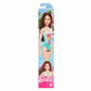 Beach Barbie Doll with Black Hair Wearing Tropical Blue Swimsuit