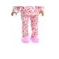 American Fashion World Fuzzy Slippers for 18-Inch Dolls | Premium Quality & Trendy Design | Dolls Shoes | Shoe Fashion for Dolls for Popular Brands
