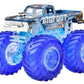 Hot Wheels Monster Trucks Bigfoot 2024, Power Smashers 1:64 Scale, Crushed Car Included