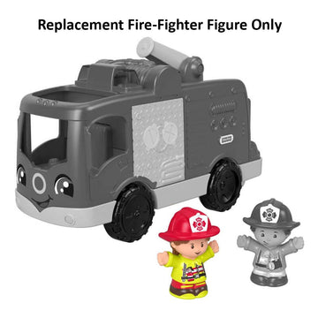 Replacement Part for Fisher-Price Little People Helping Others Firetruck Playset - FMN98 ~ Replacement Fire-Fighter Figure