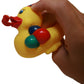 Rubber Ducks Family Party Rubber Duck, Waddlers Brand Toy Rubber Duck Squeaking and Tongue Blowing Party Celebration Fun, All Depts. Favor Gift New