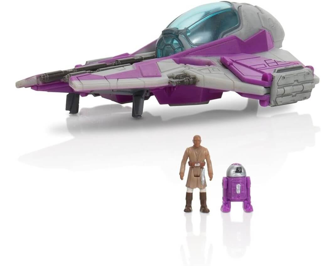 STAR WARS Spacecraft Toy Vehicle Mace Windu's Jedi Interceptor - 8+ Years