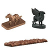 Replacement Parts for Thomas Wooden Railway Brendam Bay Shipping Deluxe Set - Y4496 ~ Replacement Horse, Griffin Figures and Pretend Chocolate Piece