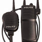 Forum Novelties Police Walkie Talkie Set, Black, Standard (Non-functioning)