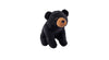 Wild Republic Pocketkins Black Bear Stuffed Animal - 5"