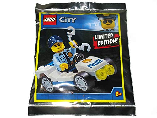 LEGO City: Police Man with Police Cruiser and Handcuffs
