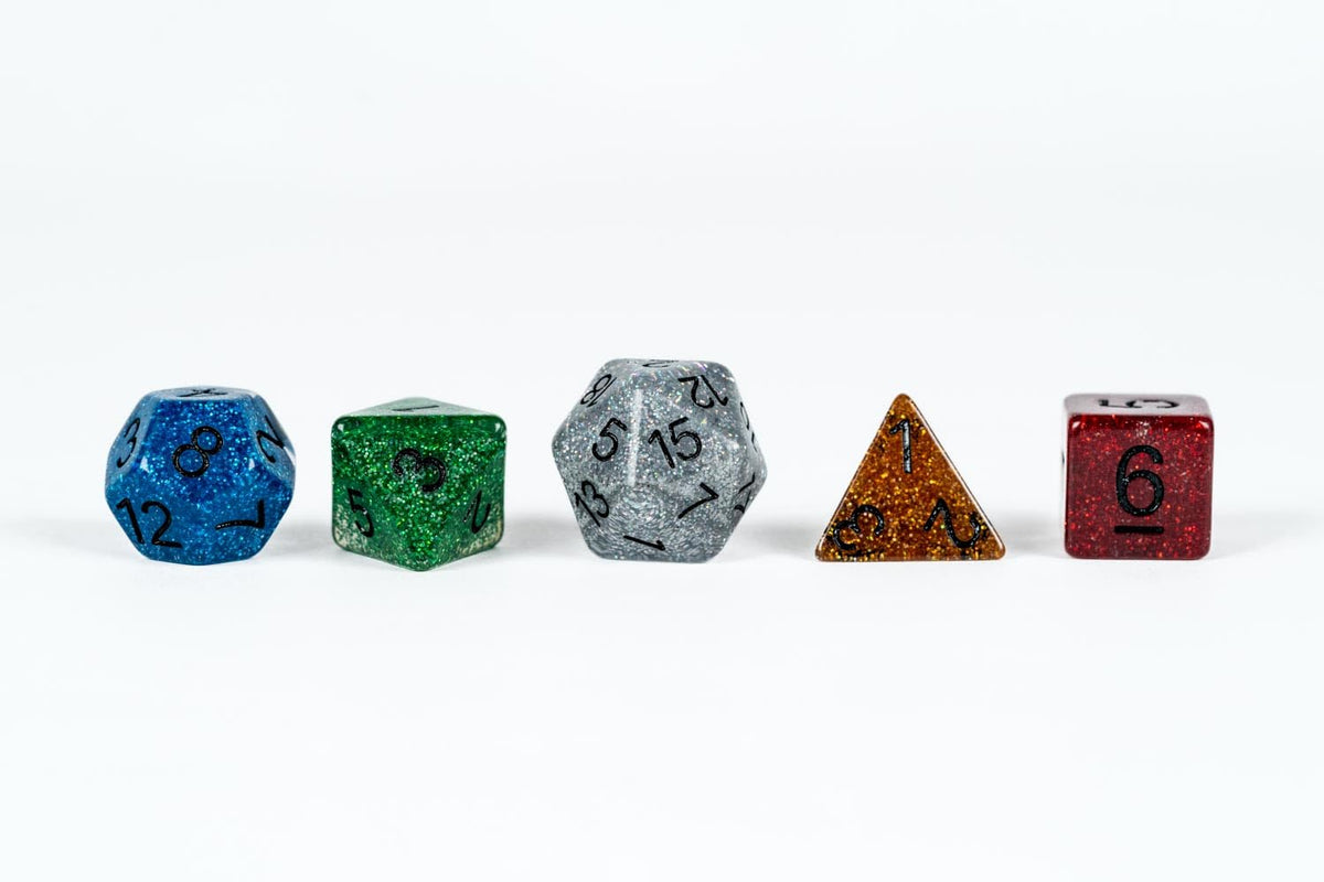 Fanroll D&D Modern Holmes Inspired, 50th Anniversary Commemorative Dice Set