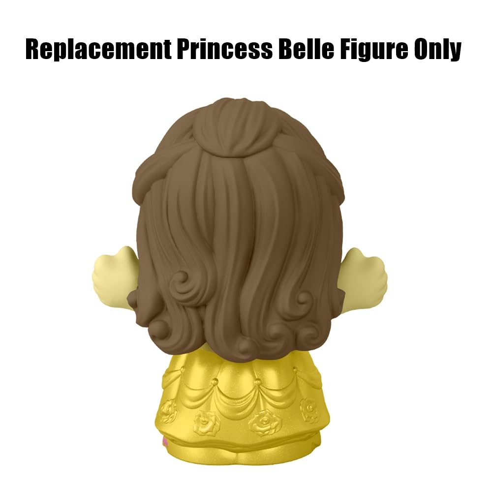 Replacement Part for Fisher-Price Little-People Princess Playset - HPL23 ~ Replacement Princess Belle Figure ~ Inspired by Disney Beauty and The Beast