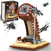 Sandworm Building Blocks Set for Boy 8-12, Comes with Suspended Ornithopter Building Blocks Toy, Creative Building Blocks Adult Gift Idea for Movie