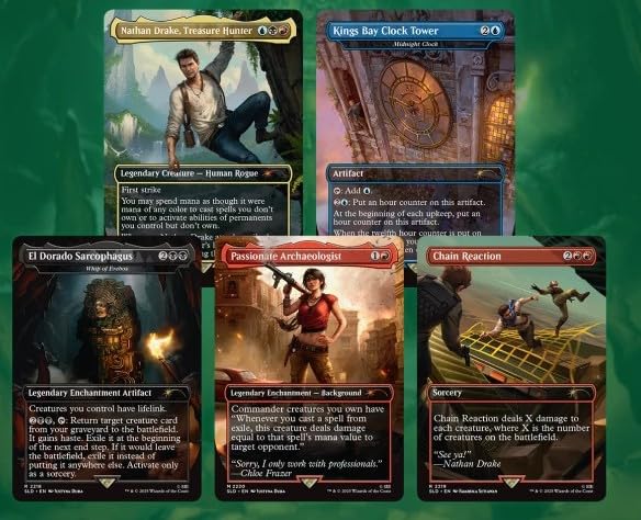 Magic the Gathering Secret Lair x Uncharted (Foil)