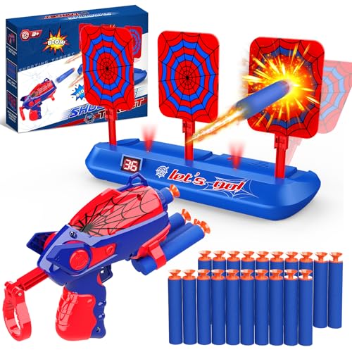 SYOKZEY Spider Shooting Toys for Kids Ages 3-12,Birthday Halloween