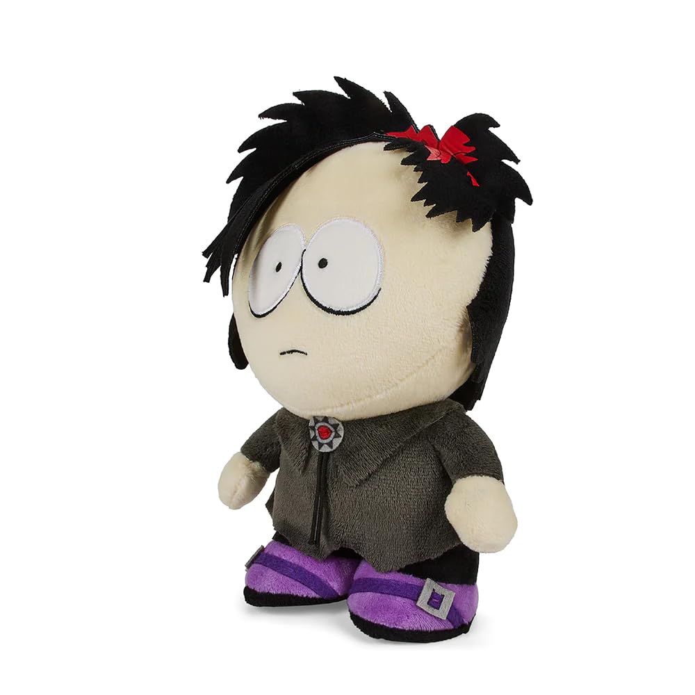 Kidrobot South Park Goth Kid Pete 8 Inch Phunny Plush