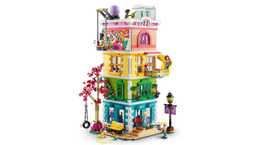 LEGO Friends Heartlake City Community Center 41748 Building Toy Set; Creative Challenge for Ages 9+, Includes 6 Mini-Dolls, a Pet Dog and Lots of
