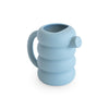 mushie Silicone Watering Can | Bath and Outdoor Play for Toddlers 10 Months+ (French Blue)