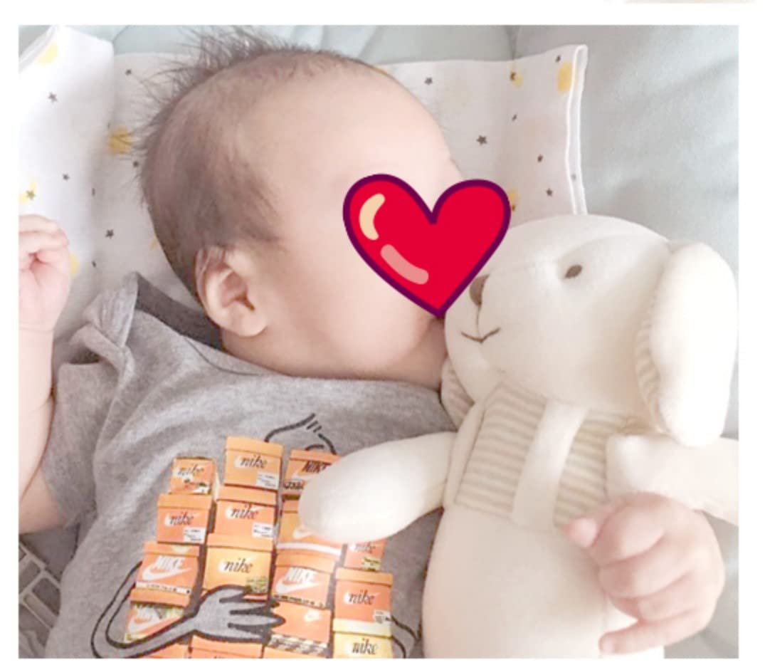 Super Soft Organic Cotton Baby First Friend (Hello! Puppy) Attachment Doll for Baby, Pillow Buddy, Plush Animal Toys, Organic Toys, Stuffed Animal
