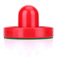 Table Air Hockey Red Pushers and Pucks Set, Plastic Air Hockey Goalies Pushers Pucks Set for Standard Tables (S)