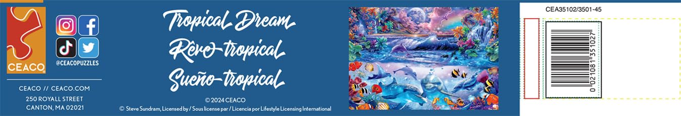 Ceaco - Steve Sundram - Tropical Dream - 2000 Piece Jigsaw Puzzle