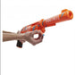 Nerf Fortnite 6-SH Blaster-Camo Pulse Wrap, Hammer Action Priming, Drum, 6 Elite Darts