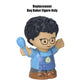 Mattel Replacement Part for Fisher-Price Little People Playset - HBW70 ~ Boy Baker Wearing Blue Apron, Glasses and Holding a Whisk Figure ~ Works