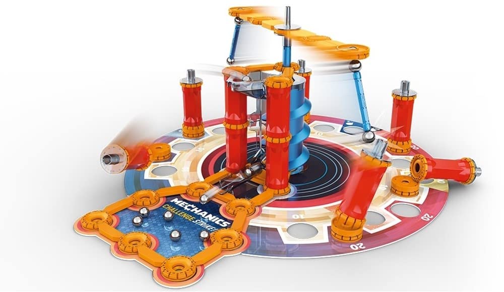 Geomag Mechanics 777 - Challenge Strike! Construction Game, 185 Pieces