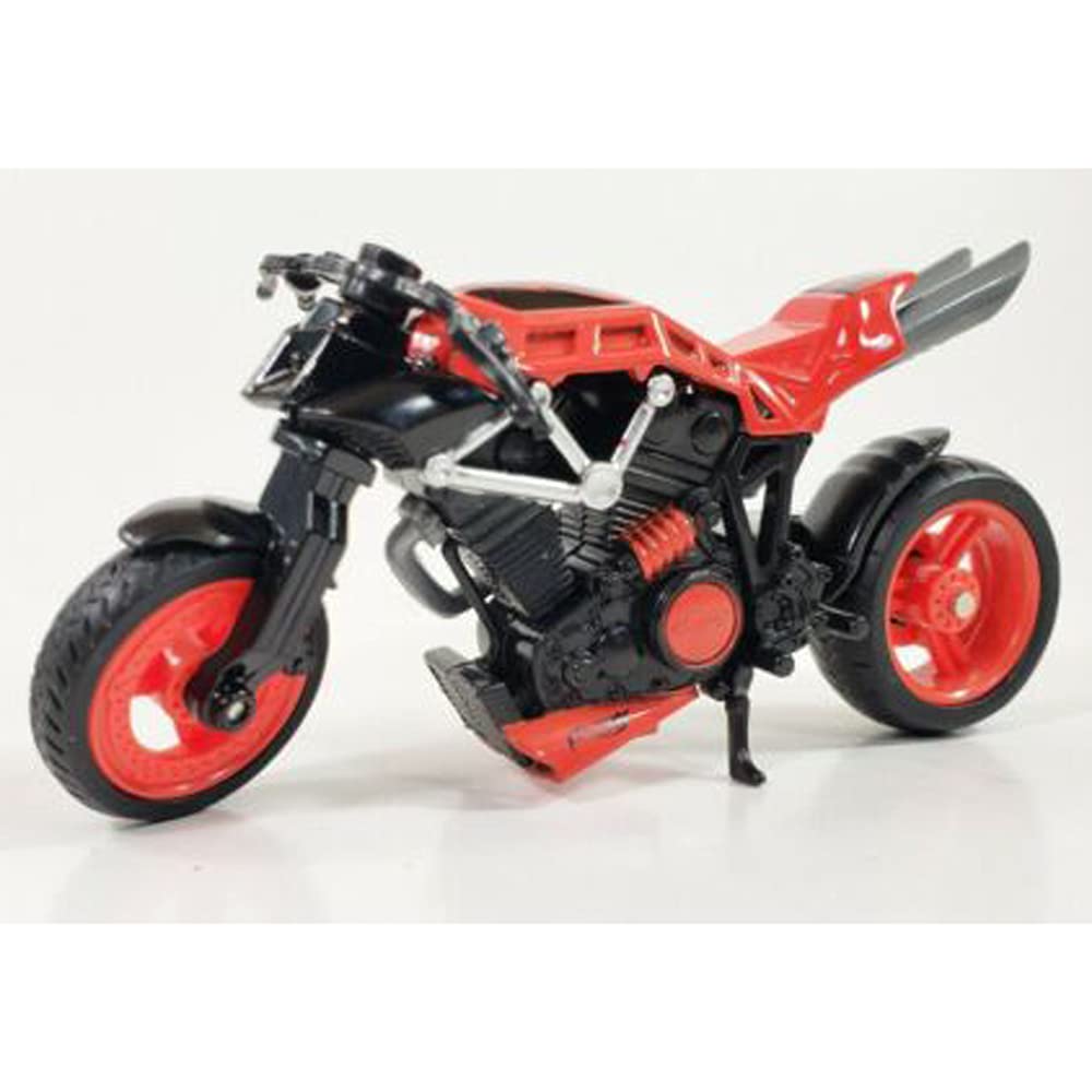 Hot Wheels Street Power Motorcycles - Collectible Limited Edition ~ X-Blade ~ Red