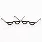 Odoria 1/12 Miniature Eyeglasses 2Pcs Dollhouse Decoration Accessories