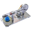 Single Cylinder Sterling Engine Model, Motor Steam Heat Education Physics Science Experiment Model Steam Power Lab Teaching Tool