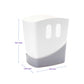 Ubbi Freestanding Bath Toy Organizer Bath Caddy with Removable Drying Rack Bin and Scoop for Toddlers and Baby, Gray